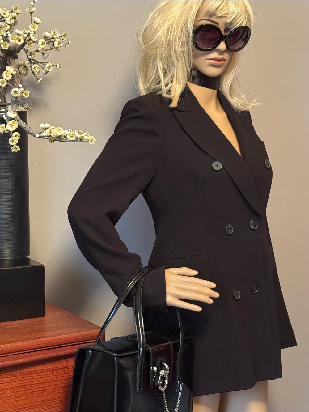Babaton 1-01 Black Elegant Blazer